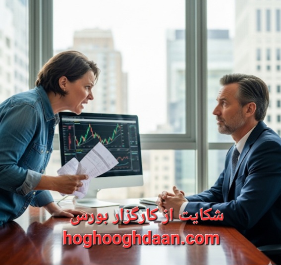 شکایت از کارگزاری بورس